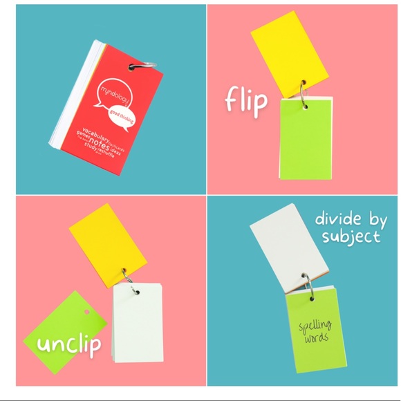 Myndology Ringbound Flash Deck Cards with Marker NWT - Picture 2 of 4